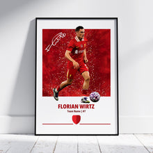 Florian Wirtz Poster Football Posters, Football Prints 4342156765