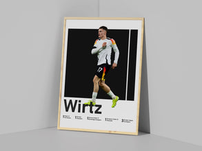 Florian Wirtz Poster German Soccer Star Art Sport Poster 1744468329