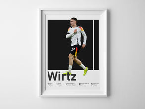 Florian Wirtz Poster German Soccer Star Art Sport Poster 1744468329