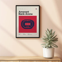 Florida Panthers Poster, Amerant Bank Arena Print, Mid Century Modern Hockey Wall Art,-6ZKFDD