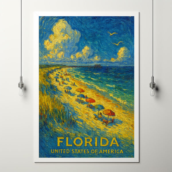 Florida Print, Florida Wall Art, Florida Poster, Florida Photo, Florida Poster Print, Florida Wall Décor, Miami Florida poster