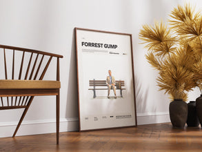 Forrest Gump Film Poster, Alternative Film Poster Print, Tom Hanks Starring Forrest Gump Movie Print, Cinematic Room Decor Idea 1880745877