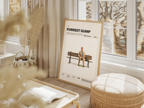 Forrest Gump Film Poster, Alternative Film Poster Print, Tom Hanks Starring Forrest Gump Movie Print, Cinematic Room Decor Idea 1880745877