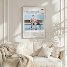 Forrest Gump, Robert Zemeckis, Retro Movie Poster, Custom Movie Poster 4421169307