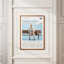 Forrest Gump, Robert Zemeckis, Retro Movie Poster, Custom Movie Poster 4421169307