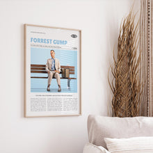 Forrest Gump, Robert Zemeckis, Retro Movie Poster, Custom Movie Poster 4421169307