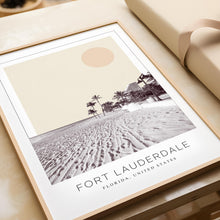 Fort Lauderdale Poster Print, Fort Lauderdale Travel Poster, Fort Lauderdale Minimalistic Wall Art, Fort Lauderdale, Florida, United States 1868249486