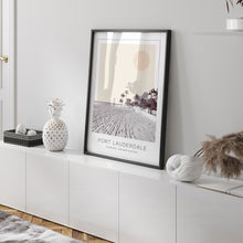 Fort Lauderdale Poster Print, Fort Lauderdale Travel Poster, Fort Lauderdale Minimalistic Wall Art, Fort Lauderdale, Florida, United States 1868249486
