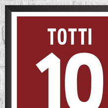 Francesco Totti Roma Legend Stats Football Print 1153120339