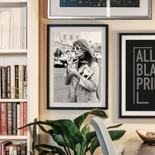 Francoise Hardy in Paris Print, Feminist Black and White Wall Art, Vintage Print, Photography Prints, Museum Quality Photo Art Print 1606605614