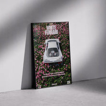 Frank Ocean Blond Album Cover Poster - White Ferrari Wall Art Print  4314038902