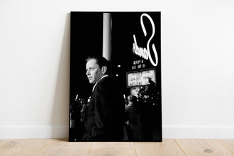 Frank Sinatra in Las Vegas Poster, Black and White, Frank Sinatra Print, Vintage Photography, Retro Music Wall Art, 1970s, Digital Download 1713031896