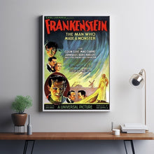 Frankenstein 1931Poster Art Print Movie Posters Gift for Movie lovers 11