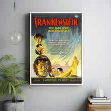 Frankenstein 1931Poster Art Print Movie Posters Gift for Movie lovers 3