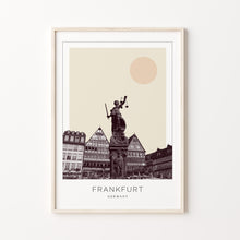 Frankfurt Poster Print, Frankfurt Travel Poster, Frankfurt Minimalistic Wall Art, Frankfurt, Germany 1868248078