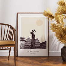 Frankfurt Poster Print, Frankfurt Travel Poster, Frankfurt Minimalistic Wall Art, Frankfurt, Germany 1868248078