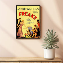 Freaks 1932Poster Art Print Movie Posters Gift for Movie lovers