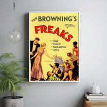Freaks 1932Poster Art Print Movie Posters Gift for Movie lovers