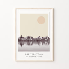 Fredericton Poster Print, Fredericton Travel Poster, Fredericton Minimalistic Wall Art, Fredericton, New Brunswick, Canada 1882436609