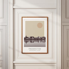Fredericton Poster Print, Fredericton Travel Poster, Fredericton Minimalistic Wall Art, Fredericton, New Brunswick, Canada 1882436609