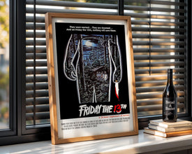 Friday the 13th (1980) Movie Poster Horror Film Art (Digital Download) 966371622