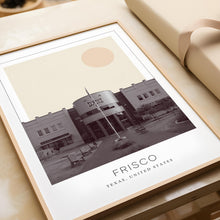 Frisco Poster Print, Frisco Travel Poster, Frisco Minimalistic Wall Art, Frisco, Texas, United States 1882437275