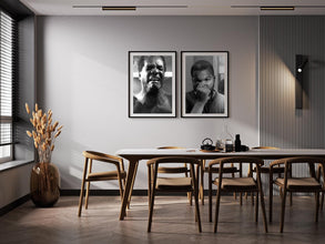 Funny Bathroom Poster, Black and White, Bathroom Wall Art Print, Son and Dad Bathroom Bundle 2 Digital Movie Poster Prints, Restroom Decor 1880770442