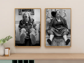 Funny Bathroom Wall Art Print, Comedy, Restroom Decor, His and Hers Bathroom Bundle 2 Movie Poster Prints, Funny Gift Idea, Digital Download 1771325782