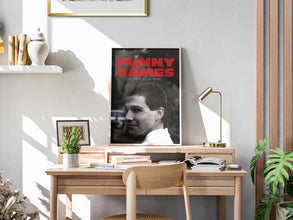 Funny Games Movie Poster Michael Haneke Film, Retro Wall Art 1892073169