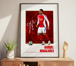 Gabriel Football Poster Soccer Posters, Football Gift 4385165163
