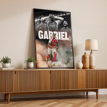 Gabriel Magalhaes Football Poster Arsenal Football Art Print 4397975593