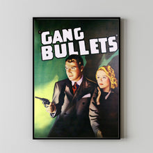 Gang Bullets 1938Poster Art Print Movie Posters Gift for Movie lovers