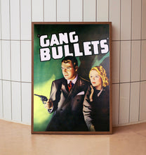 Gang Bullets 1938Poster Art Print Movie Posters Gift for Movie lovers