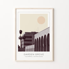 Garden Grove Poster Print, Garden Grove Travel Poster, Garden Grove Minimalistic Wall Art, Garden Grove, California, United States 1868246782