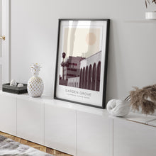 Garden Grove Poster Print, Garden Grove Travel Poster, Garden Grove Minimalistic Wall Art, Garden Grove, California, United States 1868246782