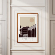 Garden Grove Poster Print, Garden Grove Travel Poster, Garden Grove Minimalistic Wall Art, Garden Grove, California, United States 1868246782