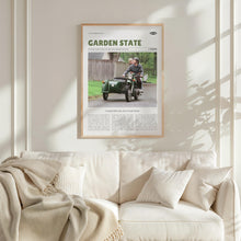 Garden State, Zach Braff, Retro Movie Poster, Custom Movie Poster Print 4421169198