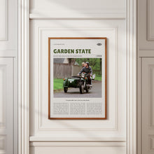 Garden State, Zach Braff, Retro Movie Poster, Custom Movie Poster Print 4421169198