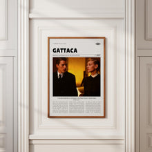 Gattaca, Andrew Niccol, Retro Movie Poster, Custom Movie Poster Print 4421170642