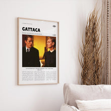 Gattaca, Andrew Niccol, Retro Movie Poster, Custom Movie Poster Print 4421170642