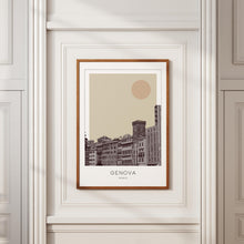Genova Poster Print, Genova Travel Poster, Genova Minimalistic Wall Art, Genova, Italy 1868248098