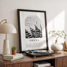 Ghana Travel Poster, Ghana Print, Ghana Wall Art, Travel Print, Africa City Art, Ghana Gift, Africa Decor  AF49M 4325069561
