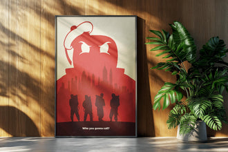 Ghostbusters Poster Stay Puft Marshmallow Man Retro Wall Art Home Decor Gift 1159155224
