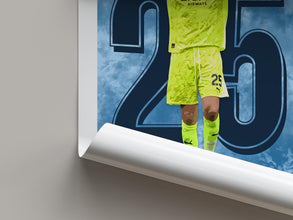 Gianluigi Donnarumma Poster Manchester Football Vector Art Print 4392594106