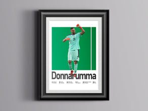 Gianluigi Donnarumma Soccer Poster, Italian Goalkeeper Print Sport Poster 1582054037