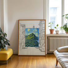 Giant_s Causeway Poster, County Antrim, Northern Ireland, Retro Travel Print, Irish Wall Art, Causeway Coast, Belfast, UNESCO, Ireland Gift