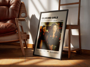 Gilmore Girls Poster, Lauren Graham and Alexis Bledel Poster, Alternative Gilmore Girls Print Poster, Famous Tv Series Wall Art Idea 1897509263