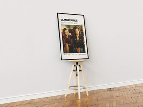 Gilmore Girls Poster, Lauren Graham and Alexis Bledel Poster, Alternative Gilmore Girls Print Poster, Famous Tv Series Wall Art Idea 1897509263