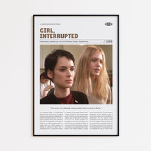 Girl Interrupted, James Mangold, Retro Movie Poster, Custom Movie Poster Print 4421171388