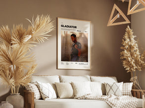 Gladiator Film Poster, Russell Crowe and Joaquin Phoenix Starring on Gladiator Print, Ridley Scott's Movie Poster, Movie Themed Wall Decor 1871420306